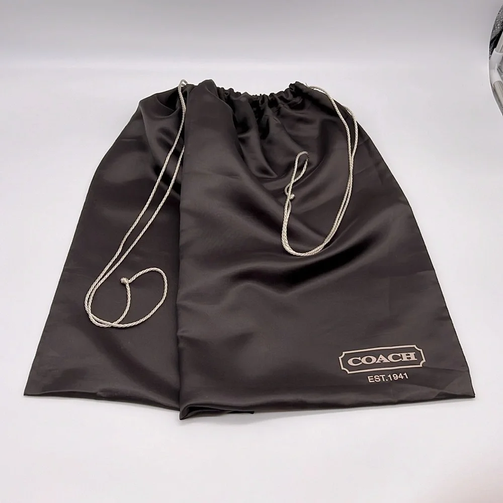Coach Vintage Logo Drawstring Dust Bag Brown Bronze